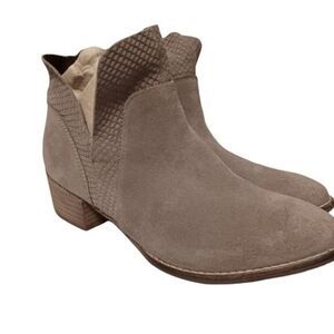 Seychelles Womens Ankle Boot Size 6 Taupe